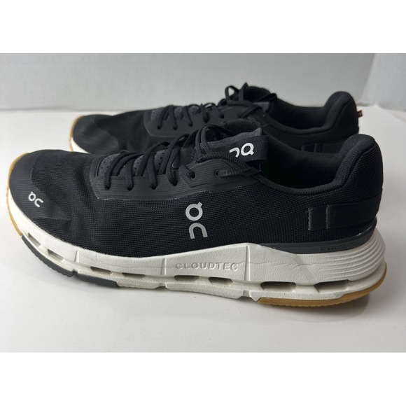 Once We Were Warriors Shoes - On Running Cloudnova Form 2 Sneakers Womens 10.5 Running Shoes Black Ivory